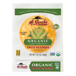 Mi Rancho Organic Corn Tortillas - Taco Sliders