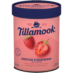 Tillamook Ice Cream - Oregon Strawberry