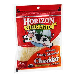 Horizon Cheese - Shredded Cheddar