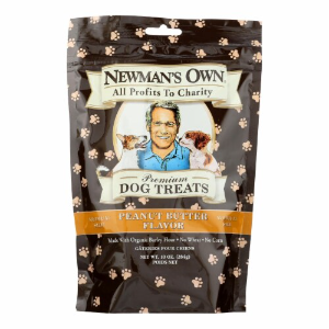 Newman's Own Dog Treats - Organic Peanut Butter Flavor