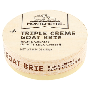 Montchevre Triple Creme Goat Brie