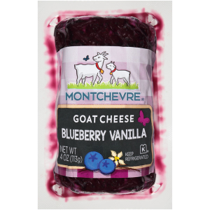 Montchevre Mini Blueberry Vanilla Goat Cheese Log