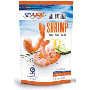 SeaJoy - Cooked Organic Frozen Shrimp