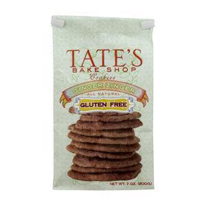 Tates Cookies - Gluten Free Ginger Zinger