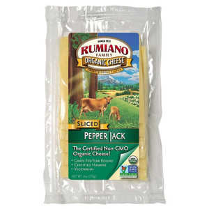 Rumiano Organic Sliced Pepper Jack