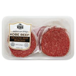 American BBQ Kobe Ground Beef Patties