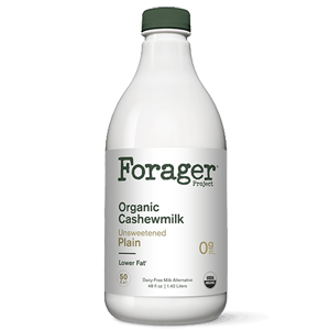 Forager Organic Cashew Milk - Unsweetened Plain