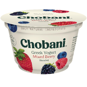 Chobani Yogurt 2% Mixed Berry