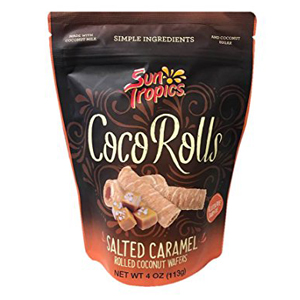 Sun Tropics Coco Rolls - Salted Caramel
