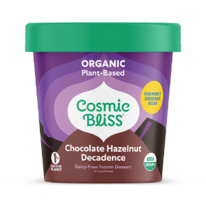 Cosmic Bliss Ice Cream Choc Hazelnut