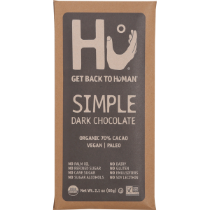 HU Chocolate Bars - Simple Dark Chocolate 70%