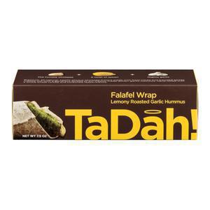 TaDah Falafel Wraps - Lemon Garlic Hummus
