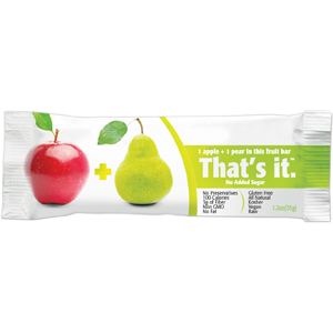 Thats It Fruit Bars - Pear & Apple