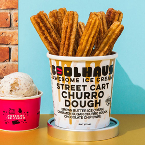 Coolhaus Ice Cream - Street Cart Churro Dough