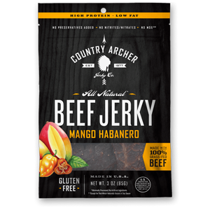 Country Archer Beef Jerky - Mango Habanero