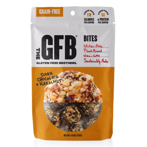 The GFB Gluten Free Bites - Dark Chocolate Hazelnut