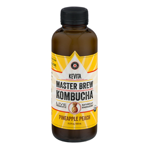 Kevita Master Brew Kombucha - Pineapple Peach