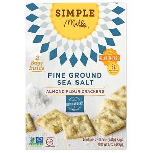 Simple Mills Almond Flour Crackers - Sea Salt