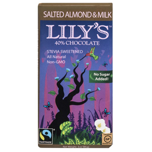 Lilys Chocolate - Salted Almond & Milk 40% Chocolate