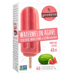 Good Pop Frozen Bars - Watermelon Agave