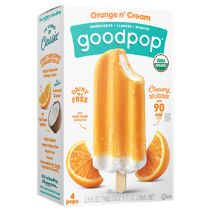 Good Pop Frozen Bars - Orange & Cream