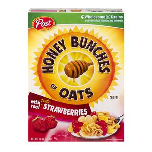 Honey Bunches Of Oats Strawberry Cereal