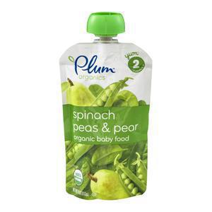 Plum Organics Spinach Peas Pears