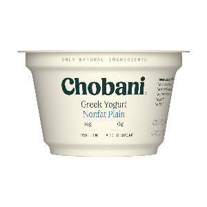 Chobani Yogurt 0% Plain