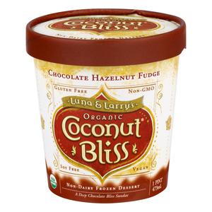 Coconut Bliss Ice Cream Choc Hazelnut Fudge
