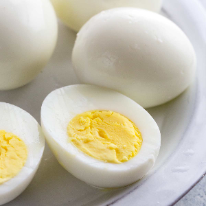 Single Hard Boiled Egg