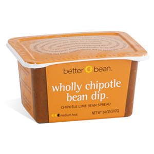 Better Bean Wholly Chipotle Bean Dip