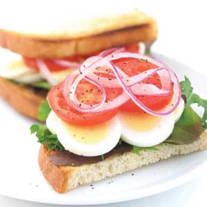 Egg & Salad Sandwich