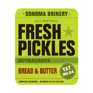 Sonoma Brinery Sliced Pickles - Bread & Butter