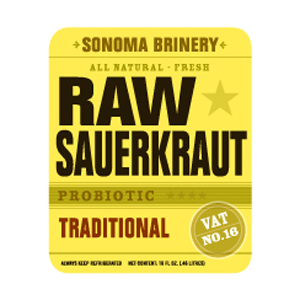 Sonoma Brinery Raw Sauerkraut